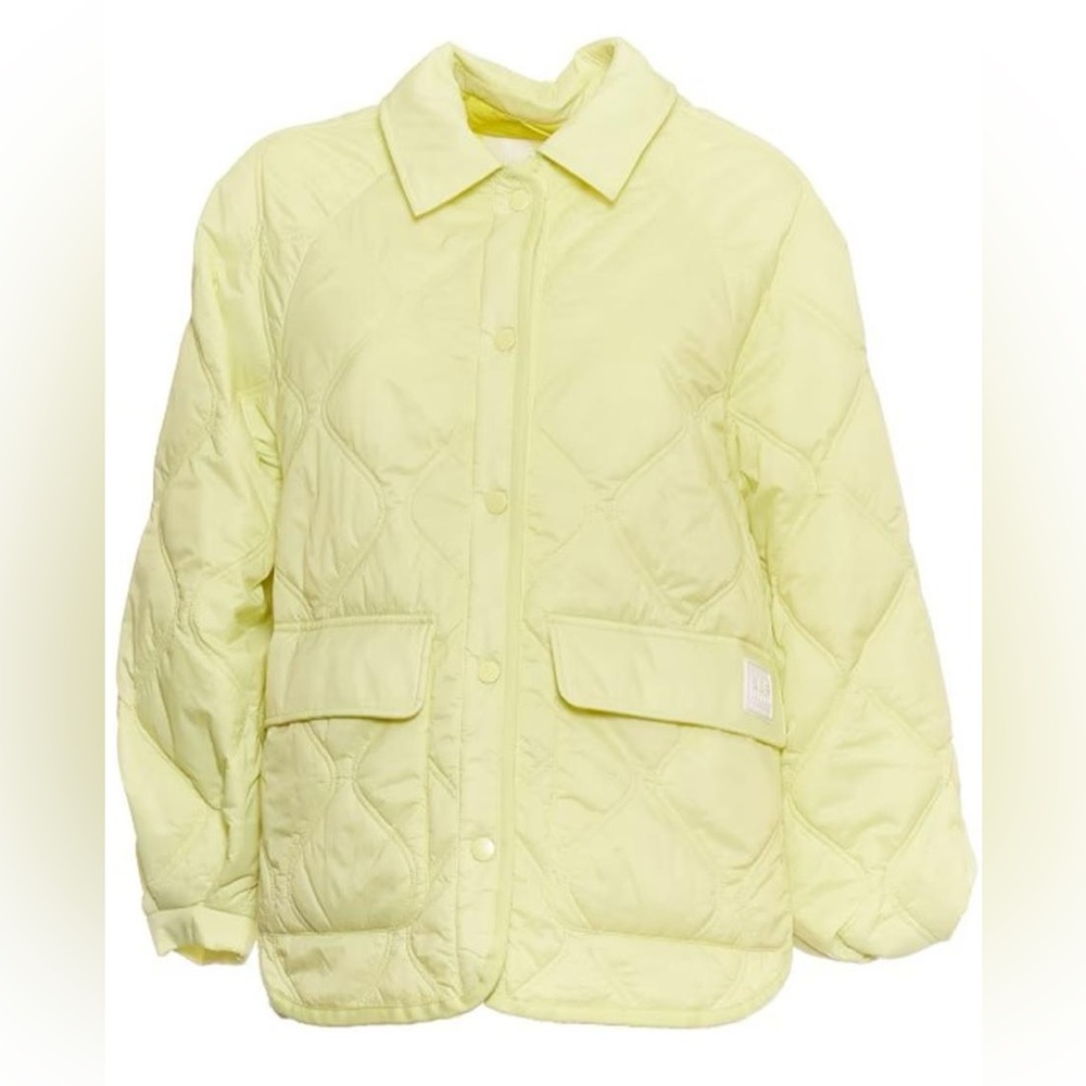 OOF WEAR The Shapes Lab Jacket Oversized shirt jacket made of quilted nylon.
